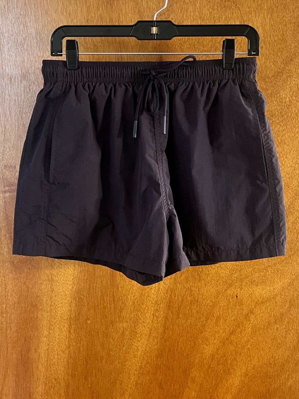 Urban Outfitters Black Nylon Drawstring Shorts